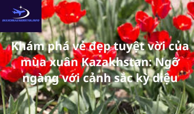 Khám phá vẻ đẹp tuyệt vời của mùa xuân Kazakhstan: Ngỡ ngàng với cảnh sắc kỳ diệu